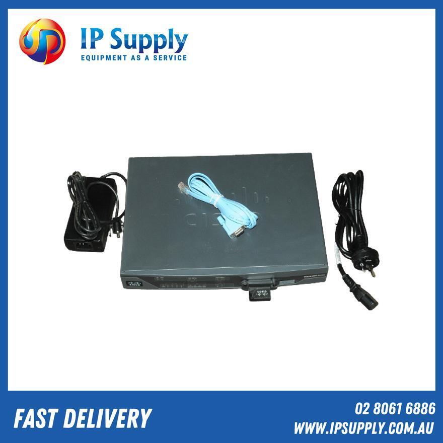 CISCO887G-K9 ADSL 2/2+ Router w/ Annex A + PCEX-3G-HSPA-G 1YrWty TaxInv