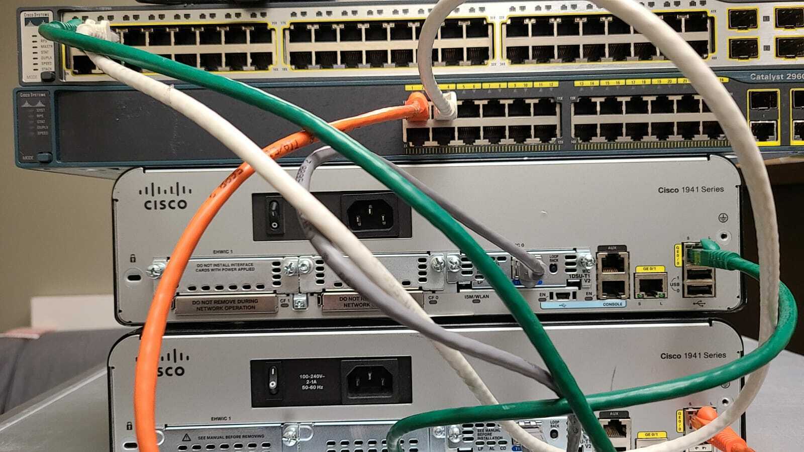 Cisco CCNA V3 and CCNP home lab kit NEW series Routers R&S Delivery 3-7 days