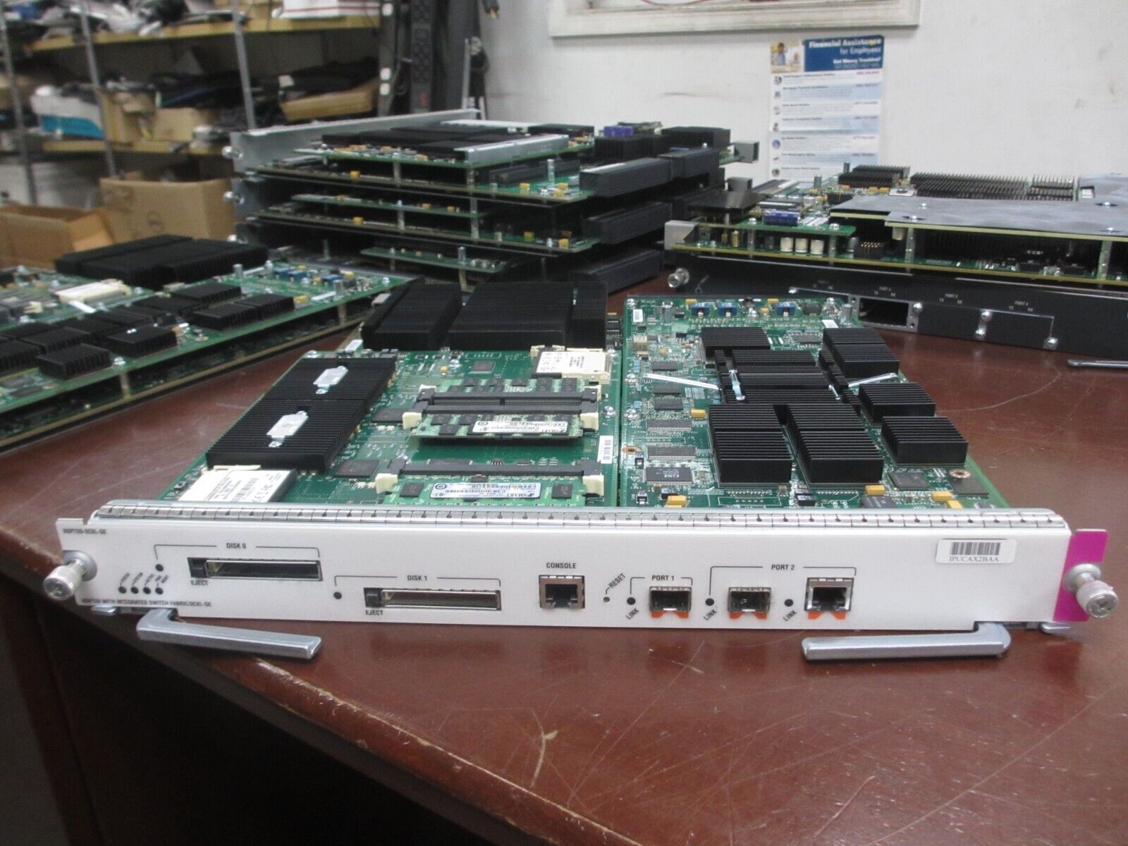CISCO RSP720-3CXL-GE Cisco 7600 Integrated Router Switch Fabric Processor