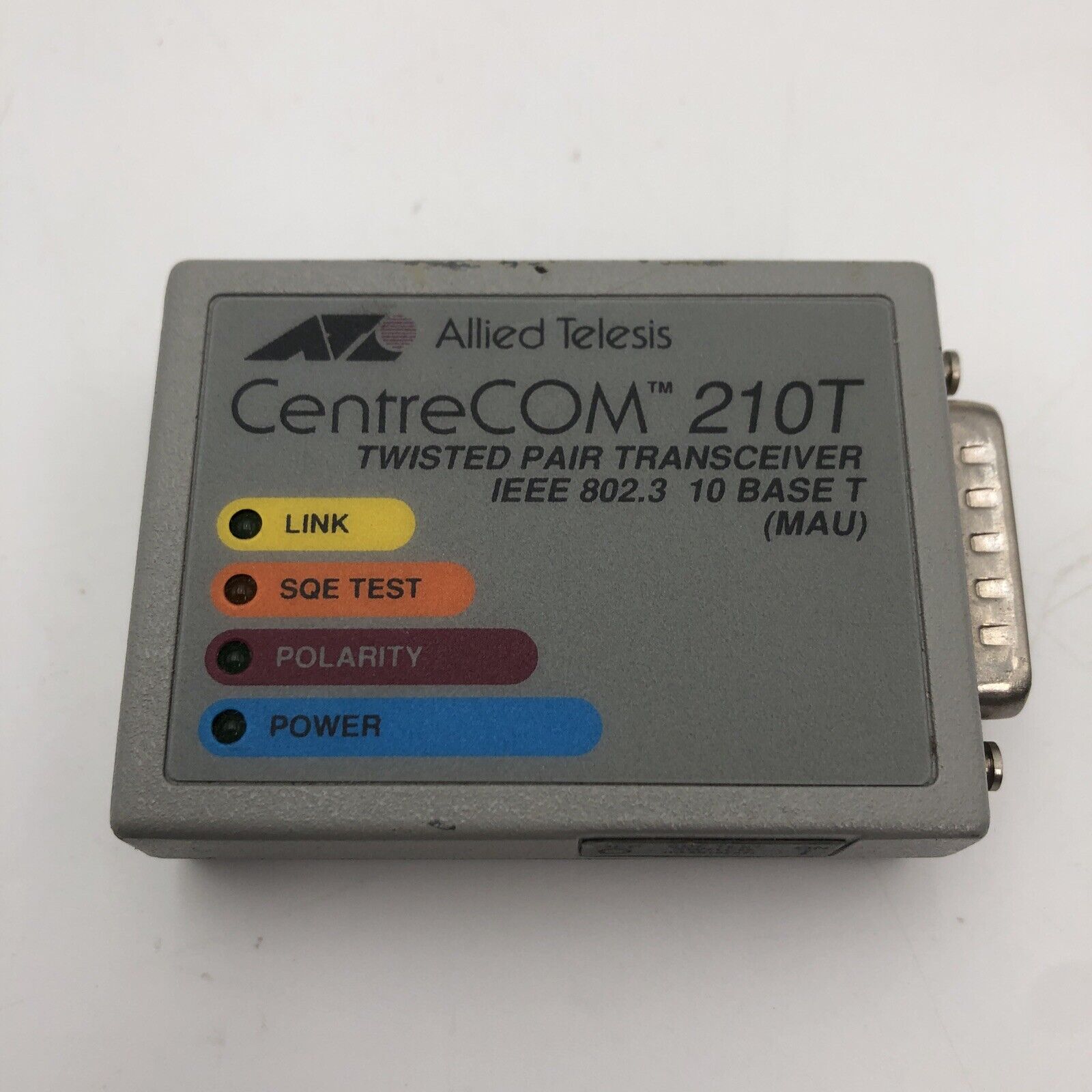 USED CentreCOM AT-210T Transceiver Allied Telesis UNTESTED