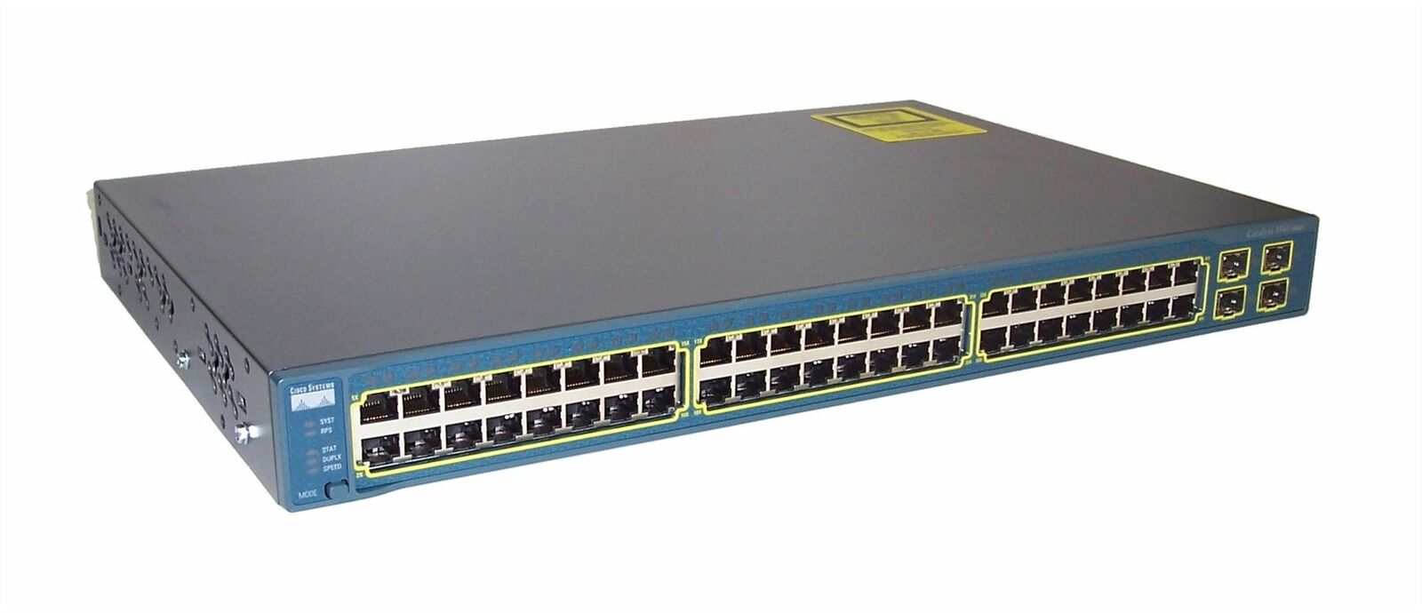 Cisco 3560 Gigabit Ethernet Switch WS-C3560-48TS-S V04, 48-Ports, Min Scratched
