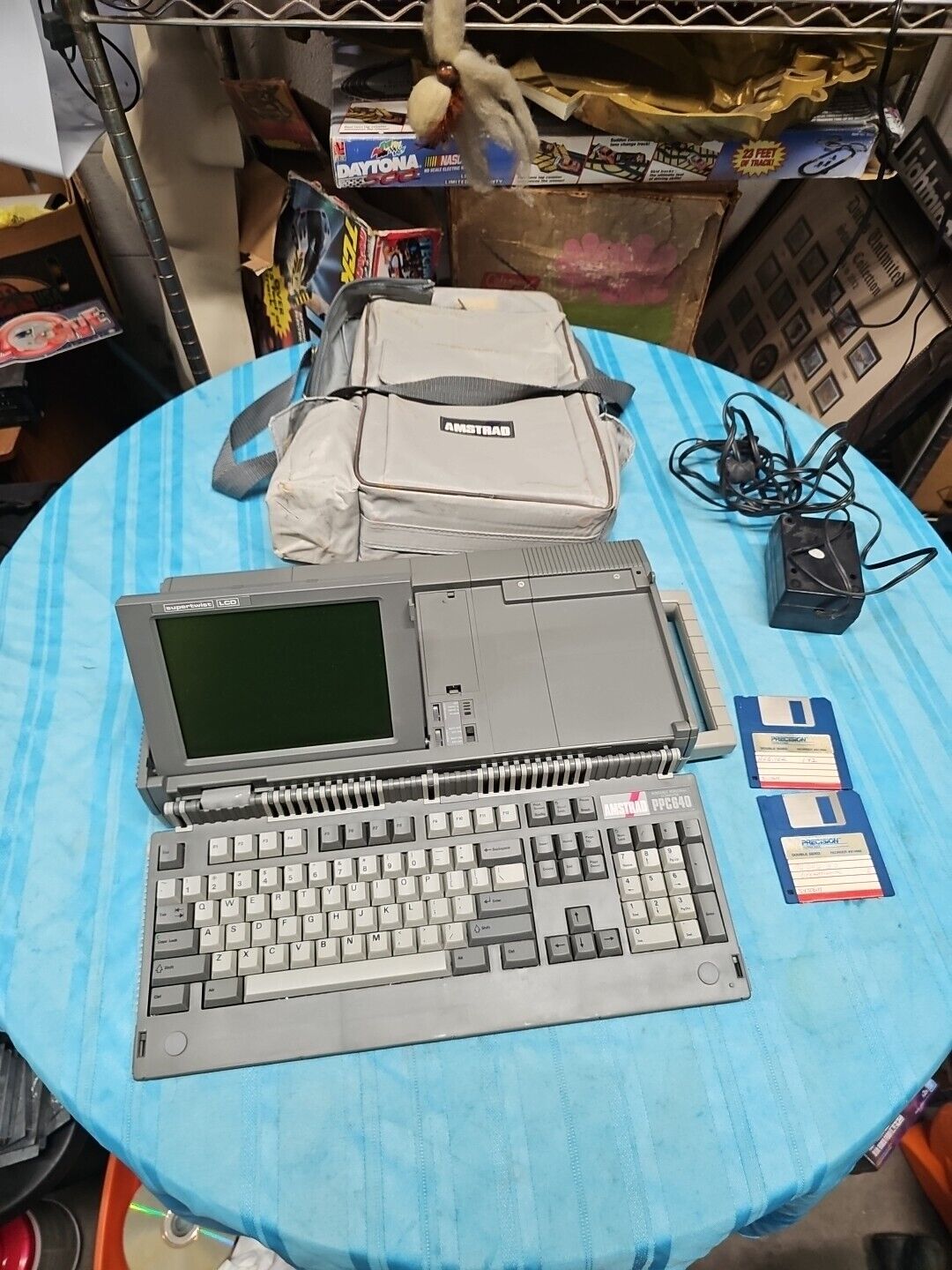 Vintage Amstrad Portable Computer PPC640 Working READ DESCRIPTION 