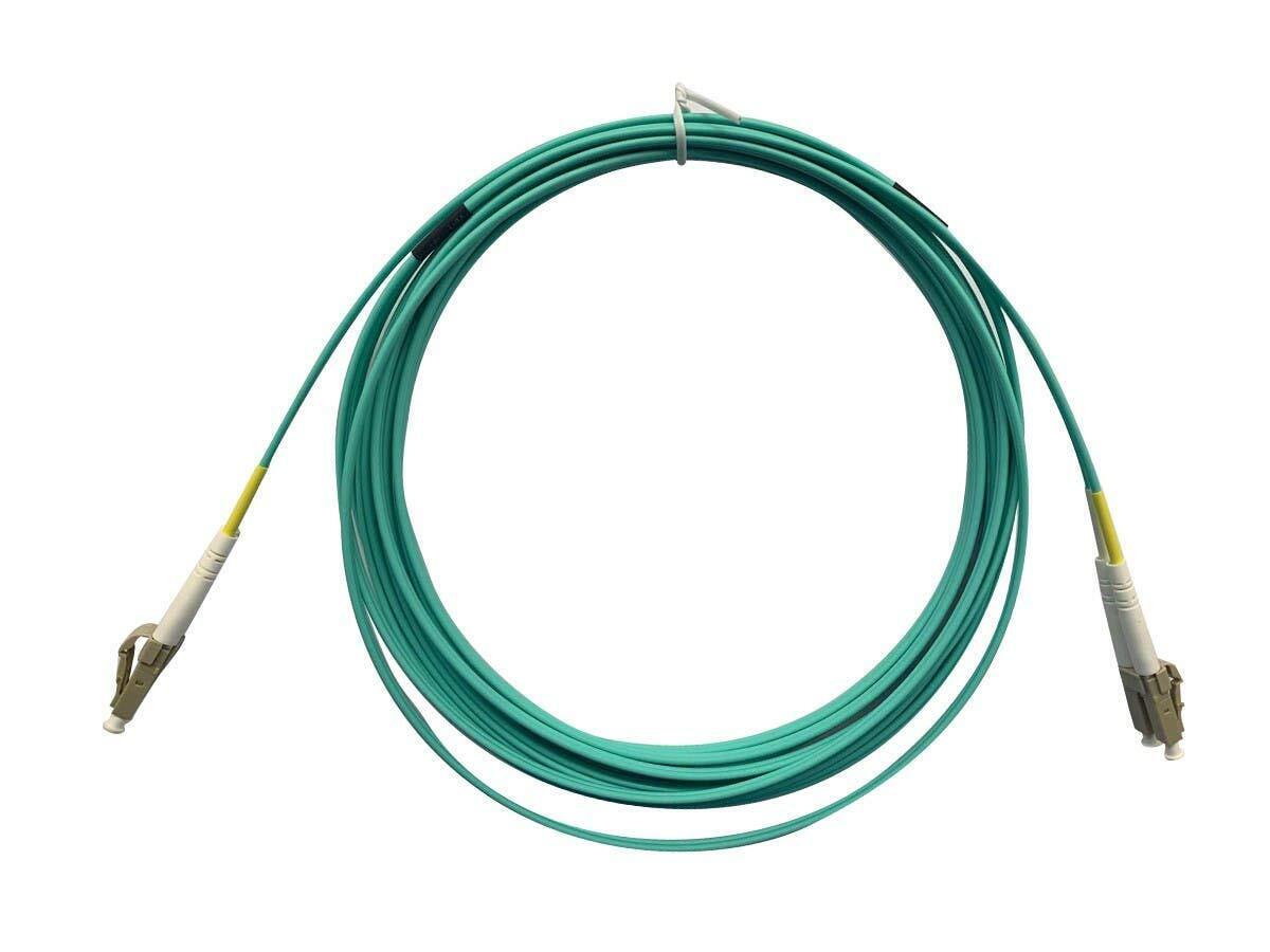 Monoprice OM4 Fiber Optic Cable - LC/LC, UL, 50/125, Multi Mode, 10GB, OFNR,