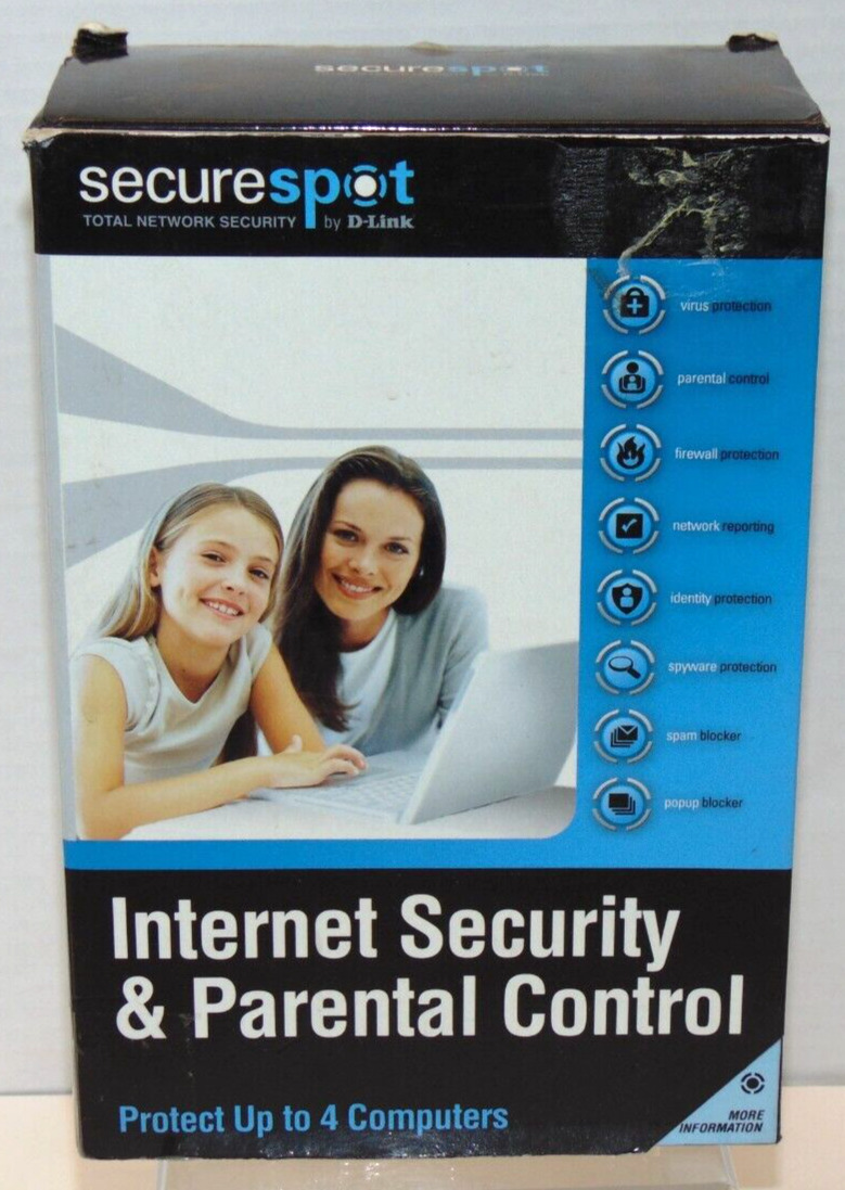 D-LINK DSD-150 SecureSpot Internet Security Firewall New In Box