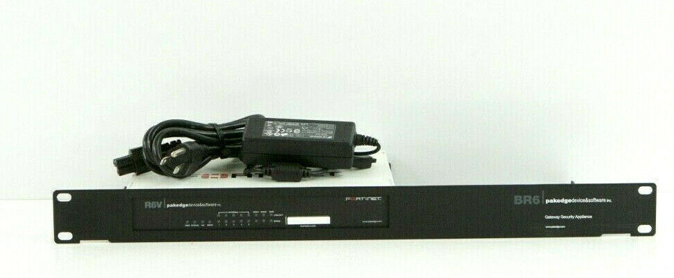 Pakedge R6V Fortinet FG-60C Secrity Appliance With Power Supply h348 