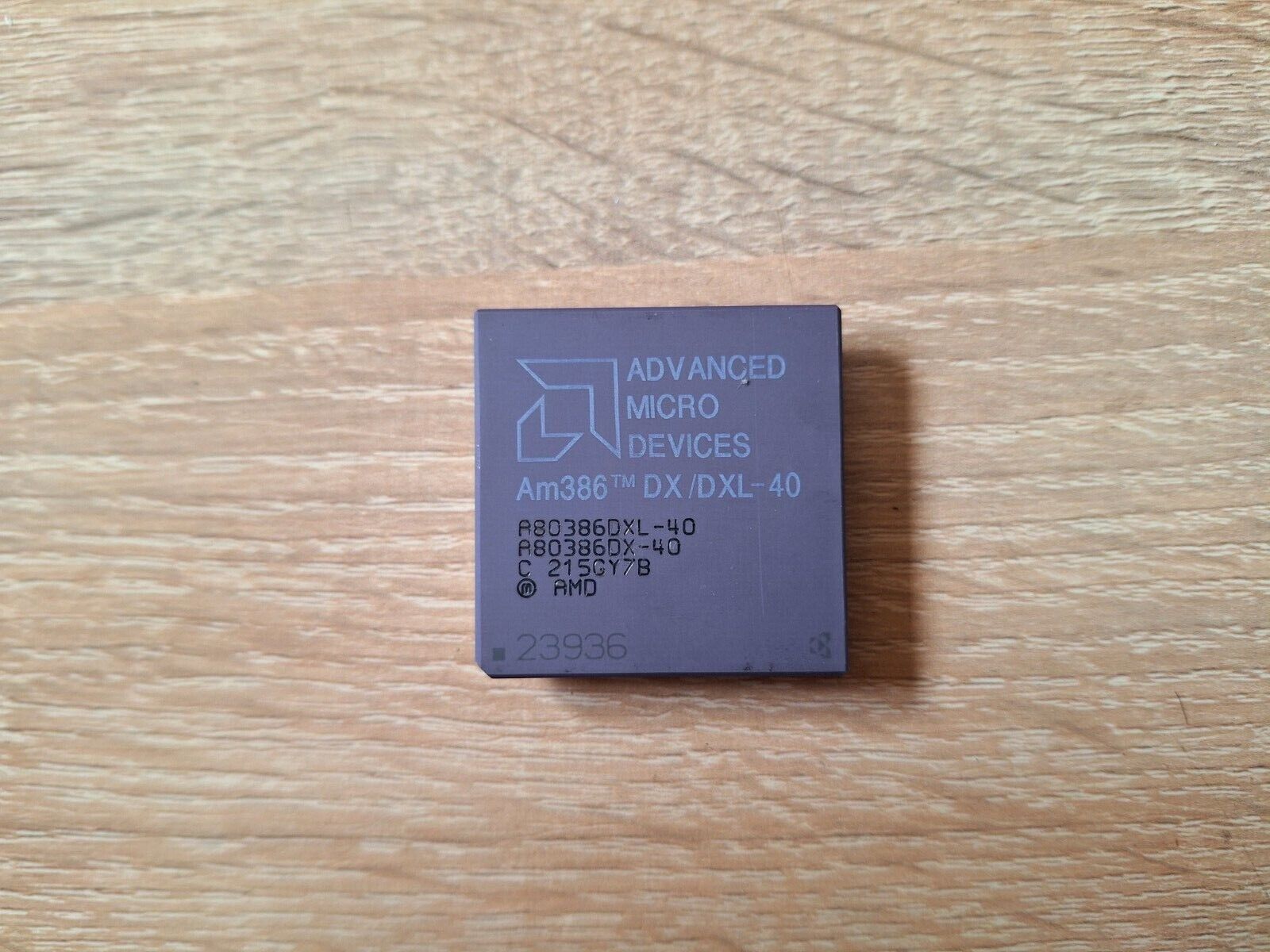 386 AMD Am386 DX/DXL-40 A80386DX-40 386DX Vintage CPU GOLD