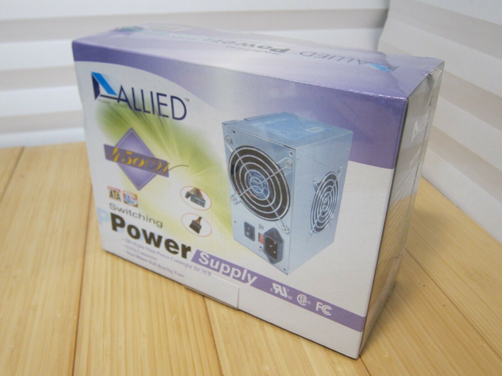 New Sealed NOS Allied 450W Switching  Power Supply SATA Connector