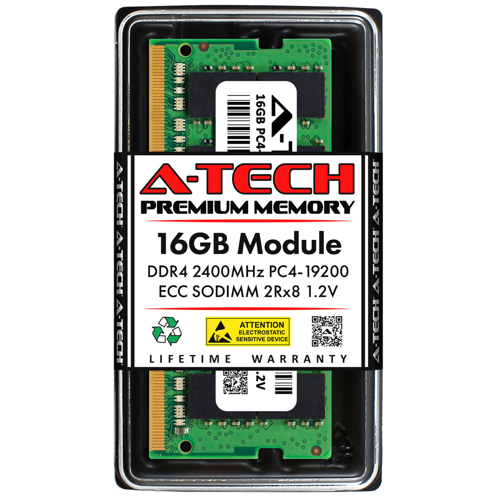 16GB PC4-2400 ECC SODIMM Supermicro E100-9W-C E100-9W-IA-L E102-9W-E Memory RAM