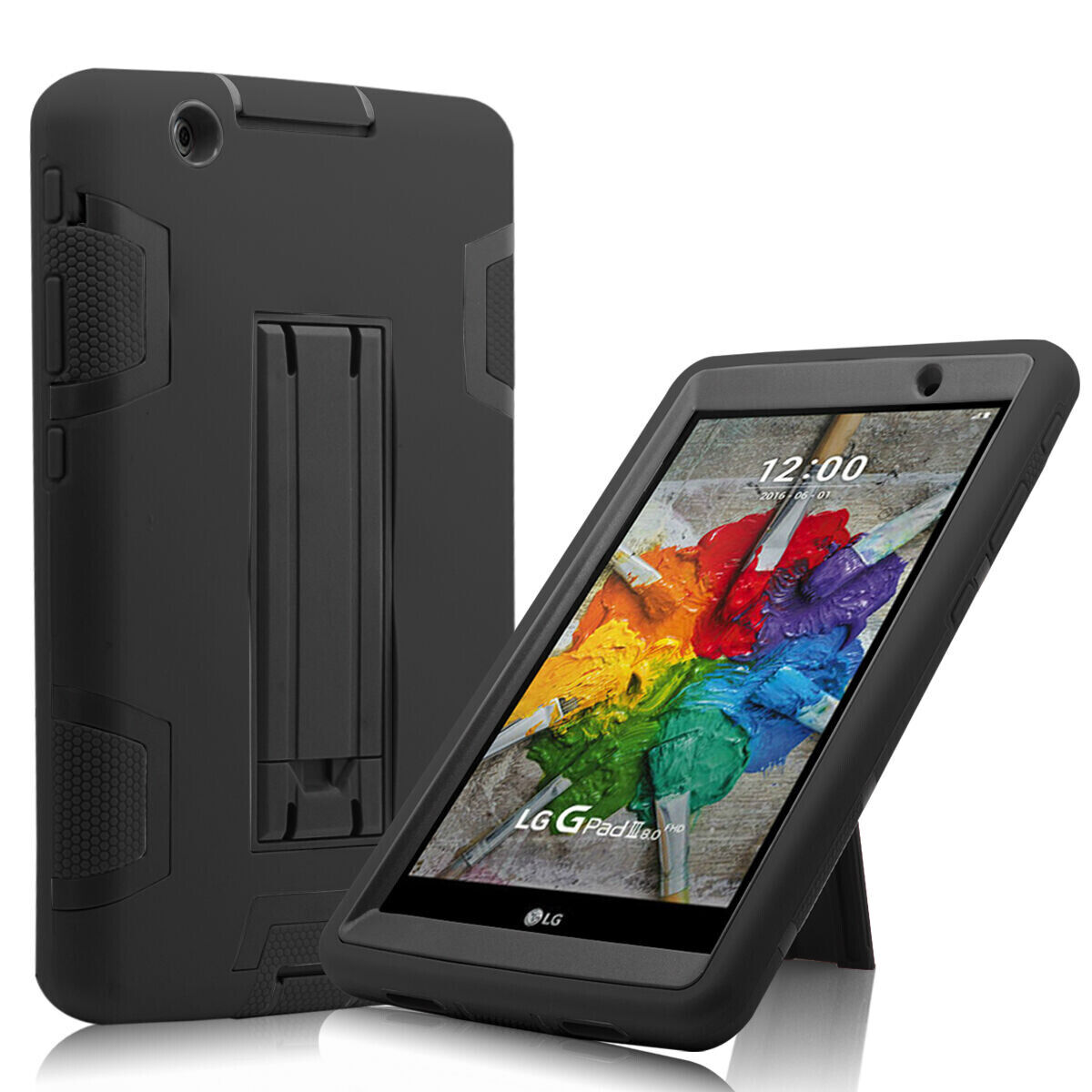 for LG G Pad III 3 8.0/LG Gpad X 8.0 Case,Hybrid Heavy Duty Protective Cover 