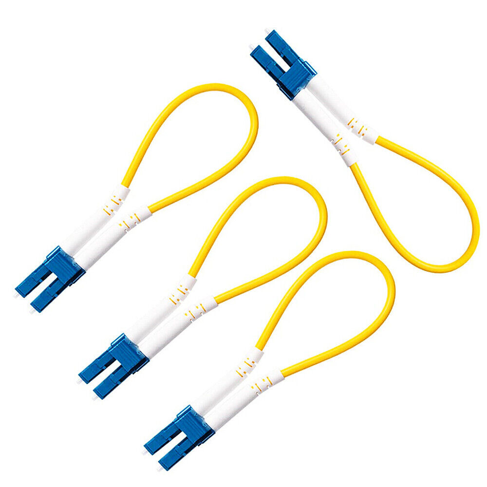 2pcs Single mode Fiber Optic Cables LoopBack with LC Connectors Loopback Modules