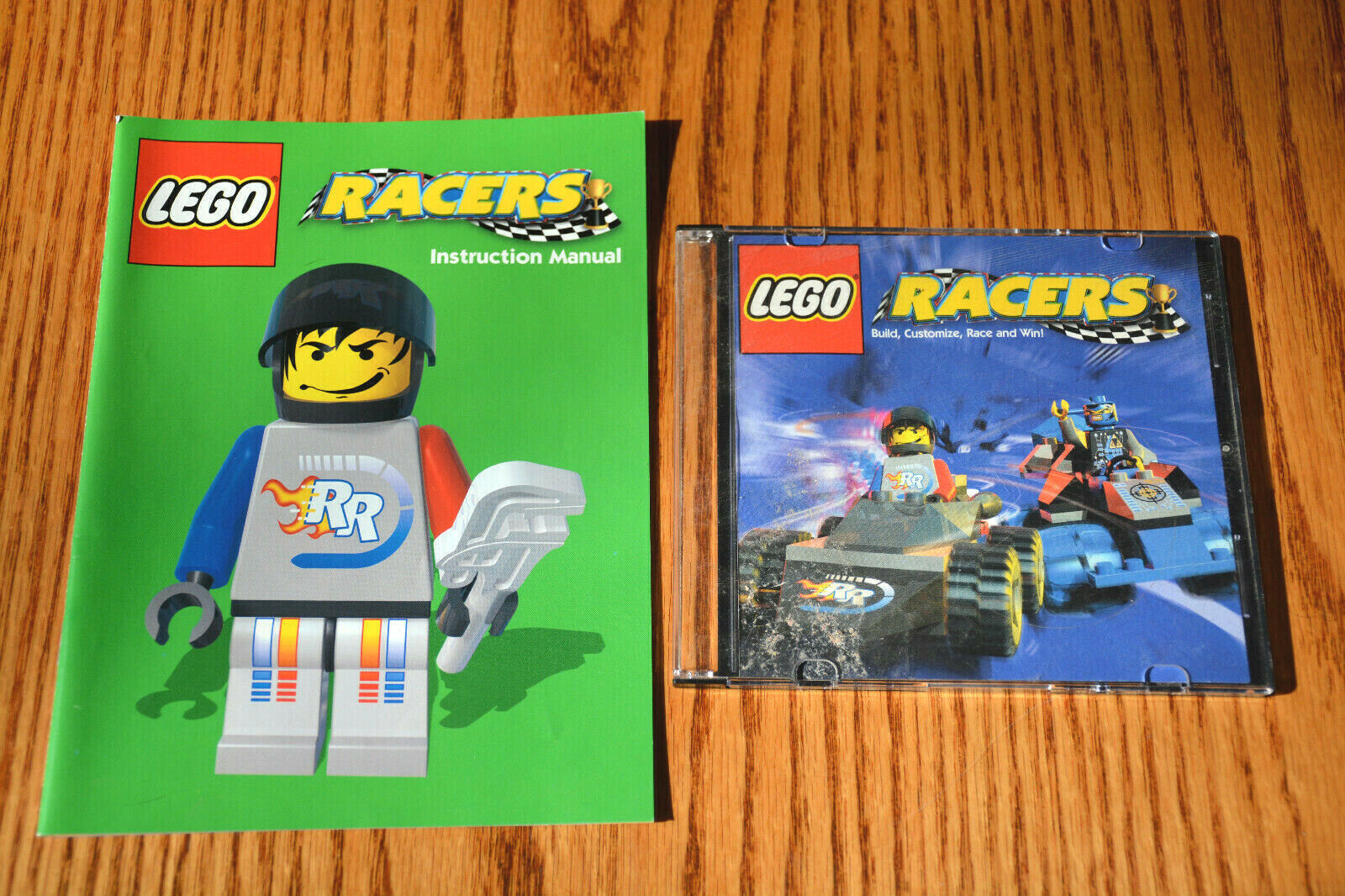 Lego Racers PC CD-ROM with instruction manual Windows 95/98
