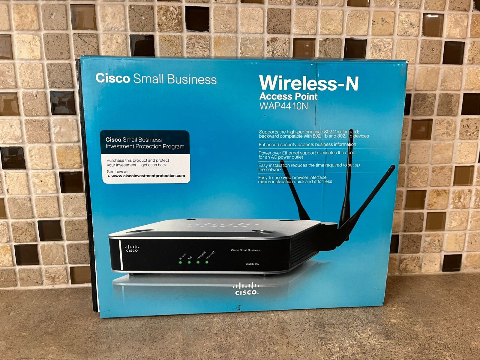 Cisco Small Business Wireless-N Access Point WAP4410N URV3-11