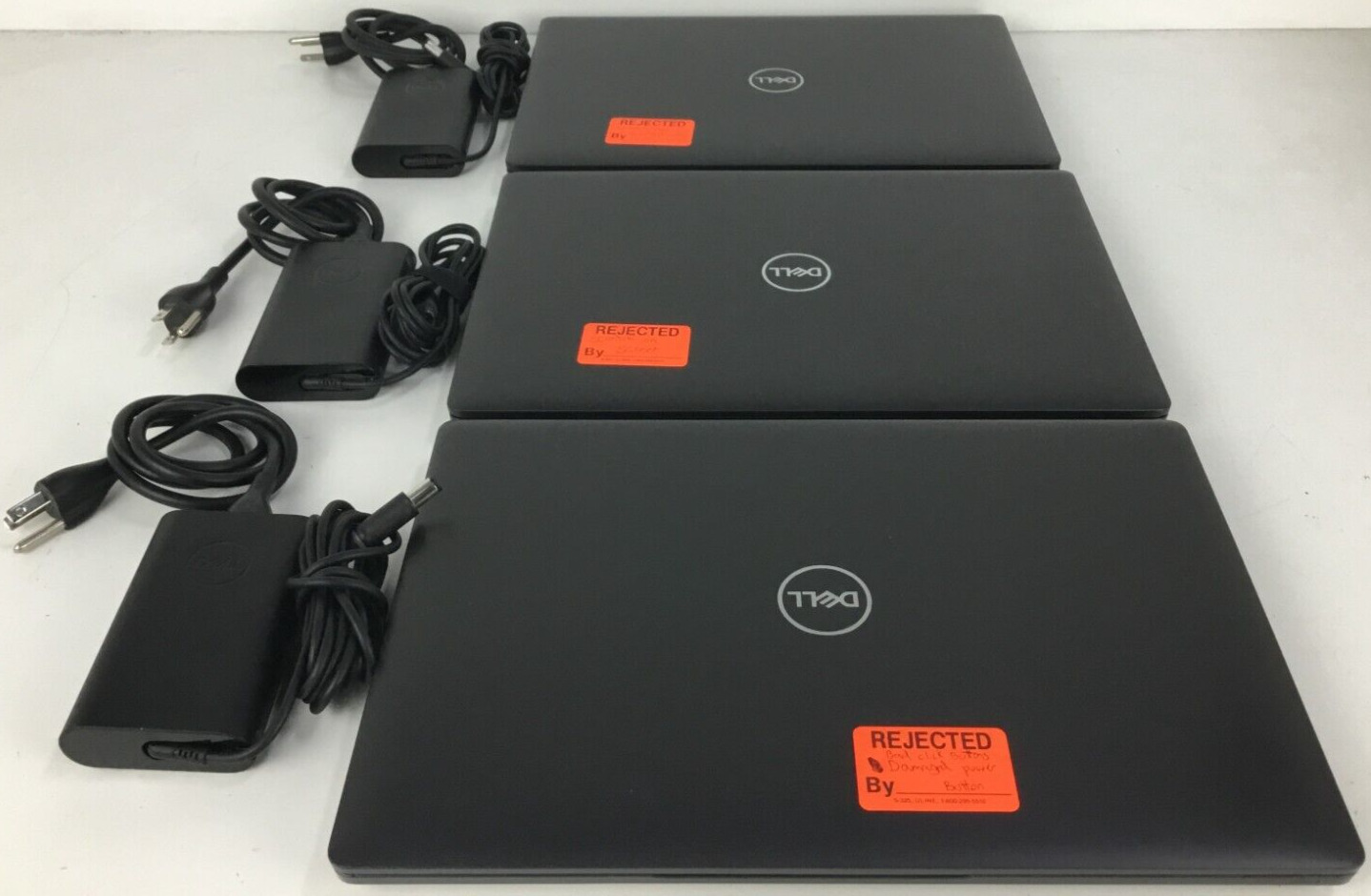 Lot of 3 Dell Latitude 5400 i5-8265 1.60Ghz. 8GB / 256GB SSD Condition issues