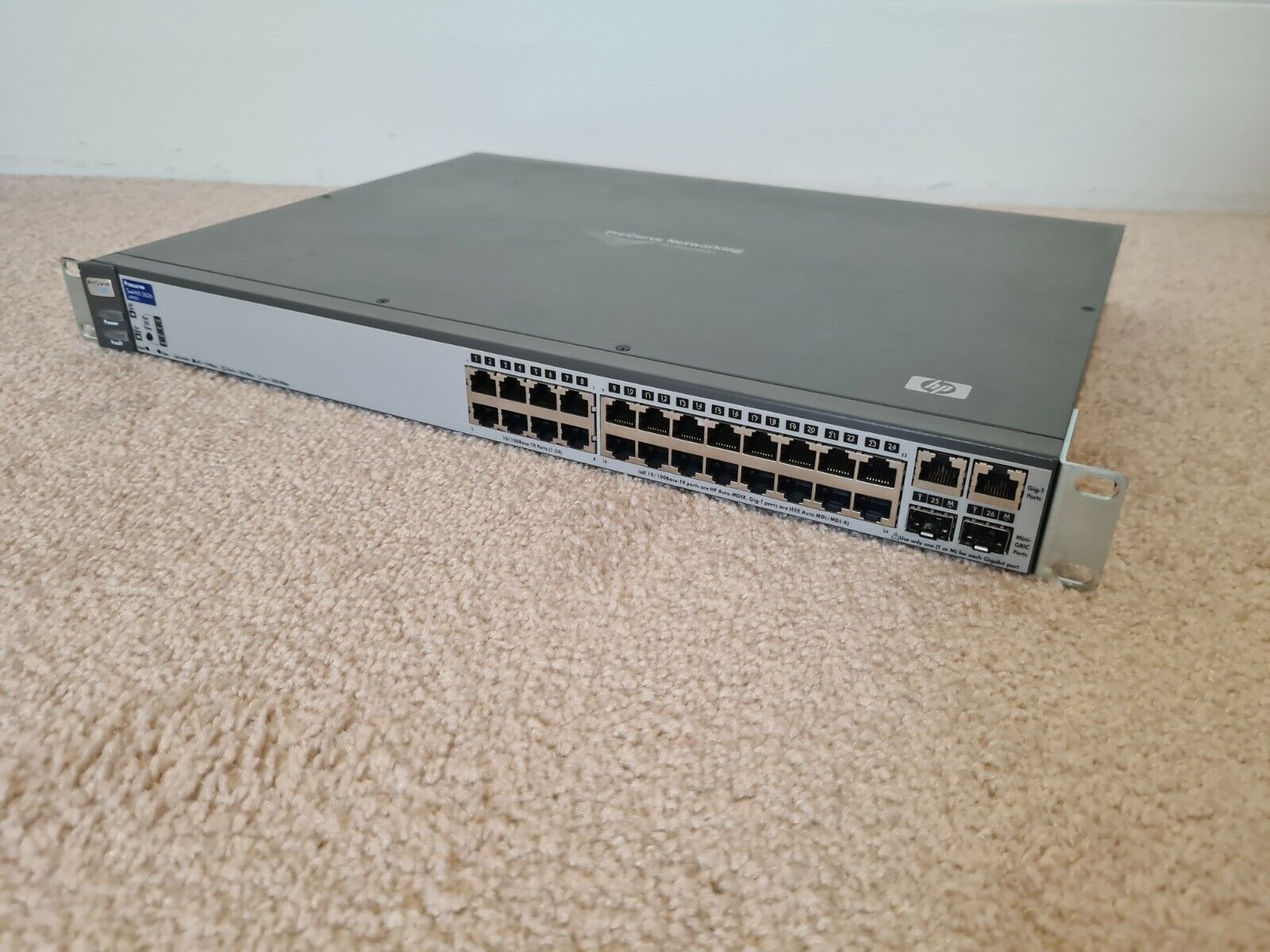 HP j4900c-HP Procurve 2626 24 Port ethernet network Switch