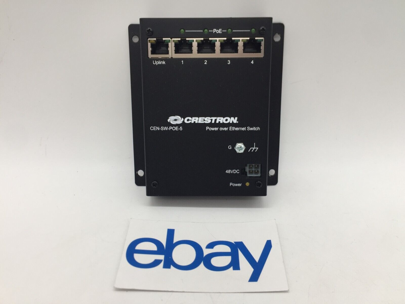 Crestron CEN-SW-POE-5 5-Port PoE Ethernet Switch UNIT ONLY FREE S/H