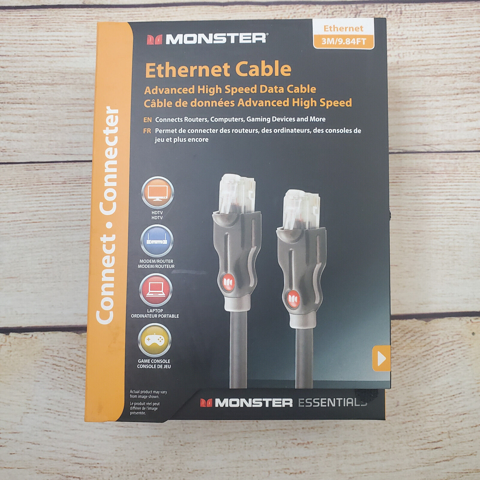 Monster Cable Advanced High Speed CAT 6 + CAT6 + Ethernet Cable - 9.84' (3m)