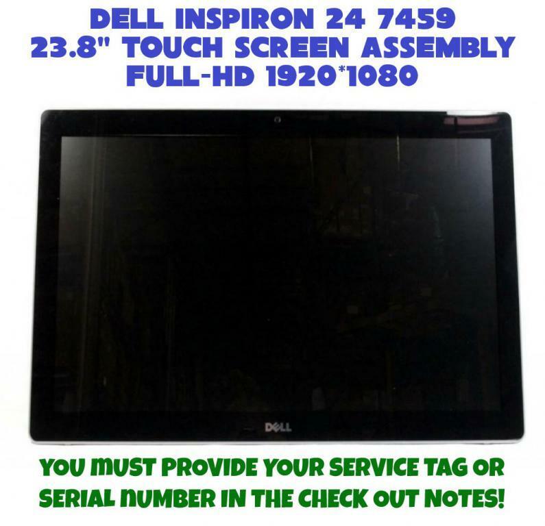 NOB Dell Inspiron 7459 LED Backlit LCD Touch Screen Display 23.8