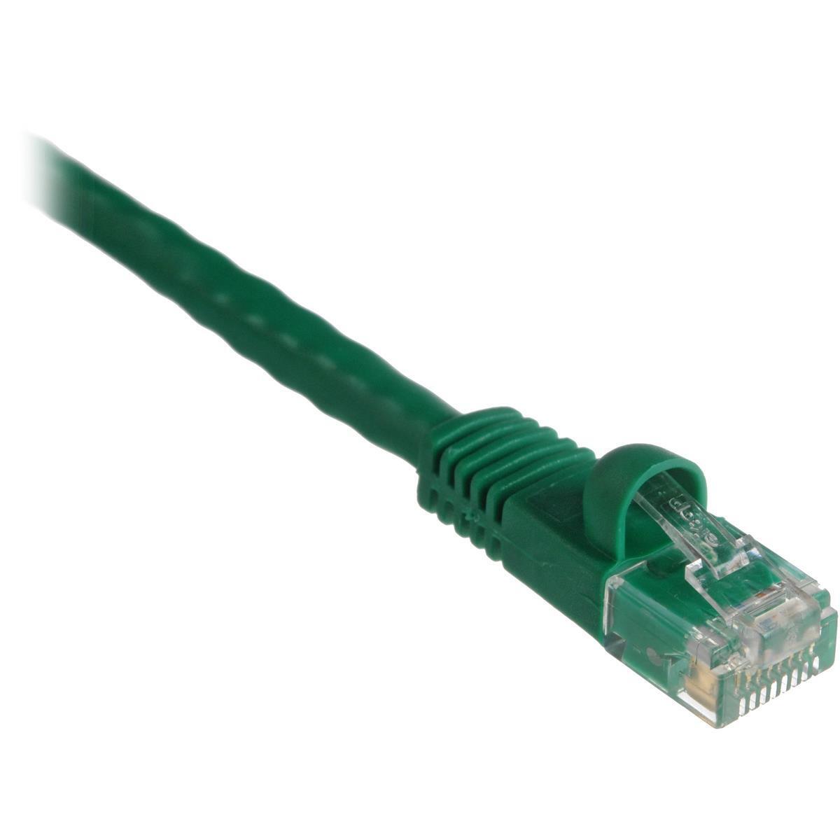 Comprehensive CAT5e 350 MHz Snagless Patch Cable, 1\', Green #CAT5-350-1GRN