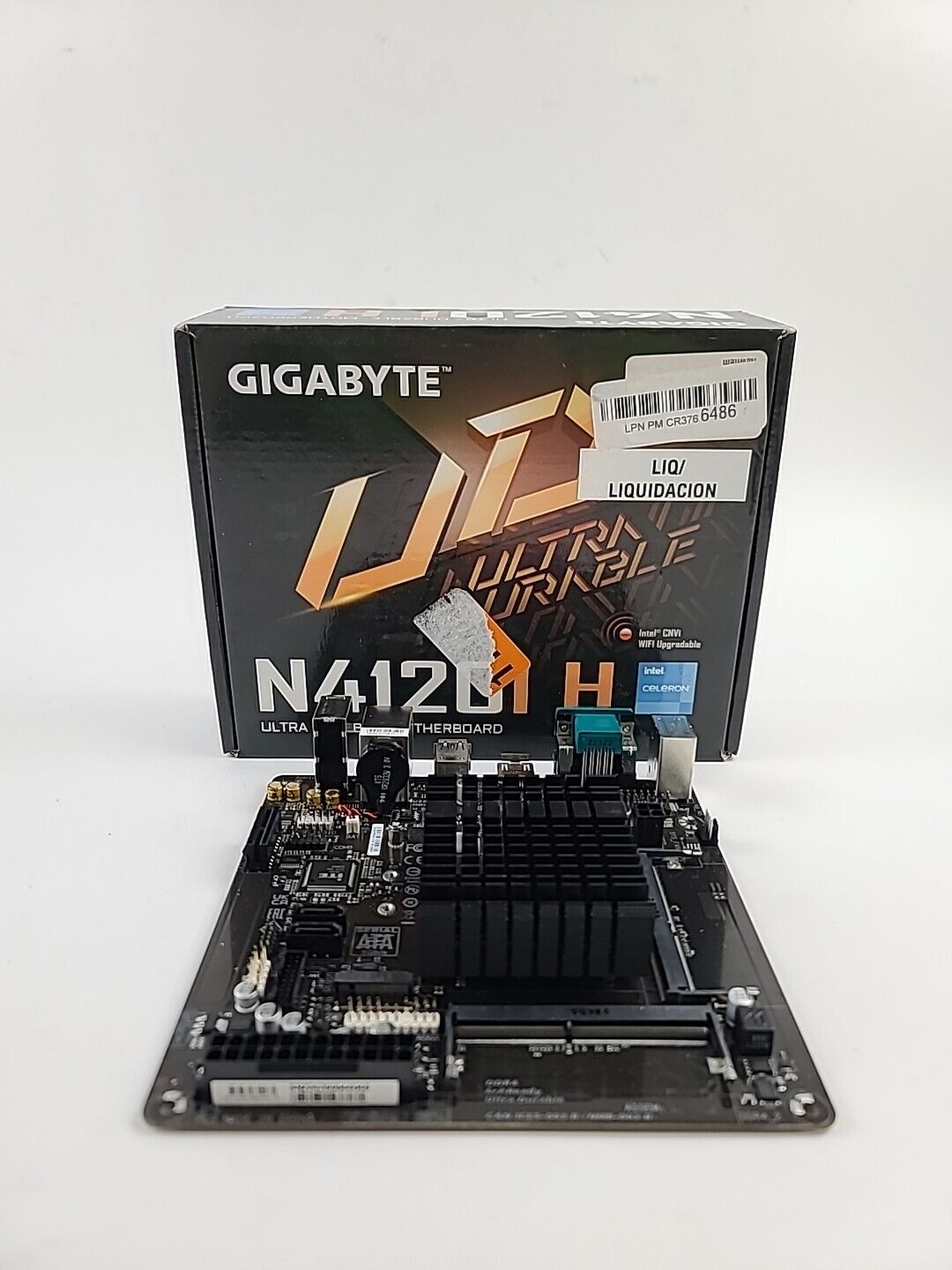 GIGABYTE N4120I H SoC Intel N4120 Mini-ITX DDR4 Single M.2 Motherboard