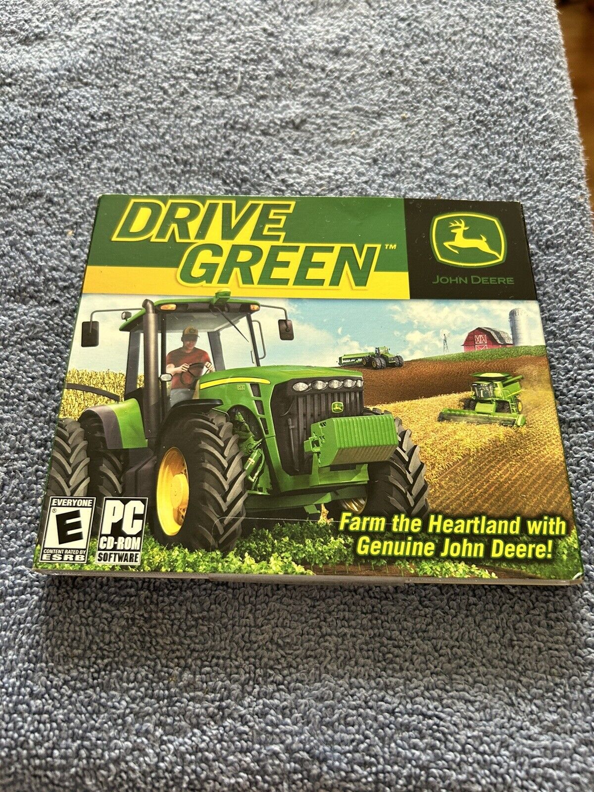 DRIVE GREE: FARM THE HEARTLAND WITH GENUINE JOHN DEERE PC CD-ROM 2008