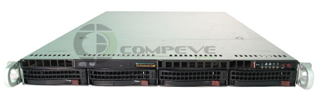 Supermicro 1U SATA Server w/ Intel Xeon Quad Core 2.5GHz/4GB RAM X7DBU SC815TQ