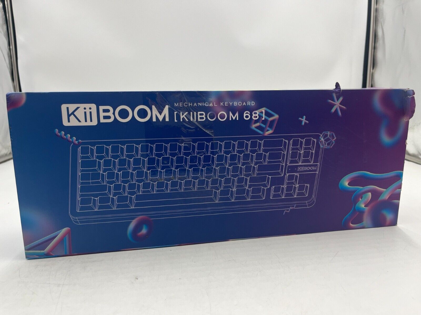 NEW OPEN BOX Kiiboom Phantom 81 Crystal Mechanical Keyboard