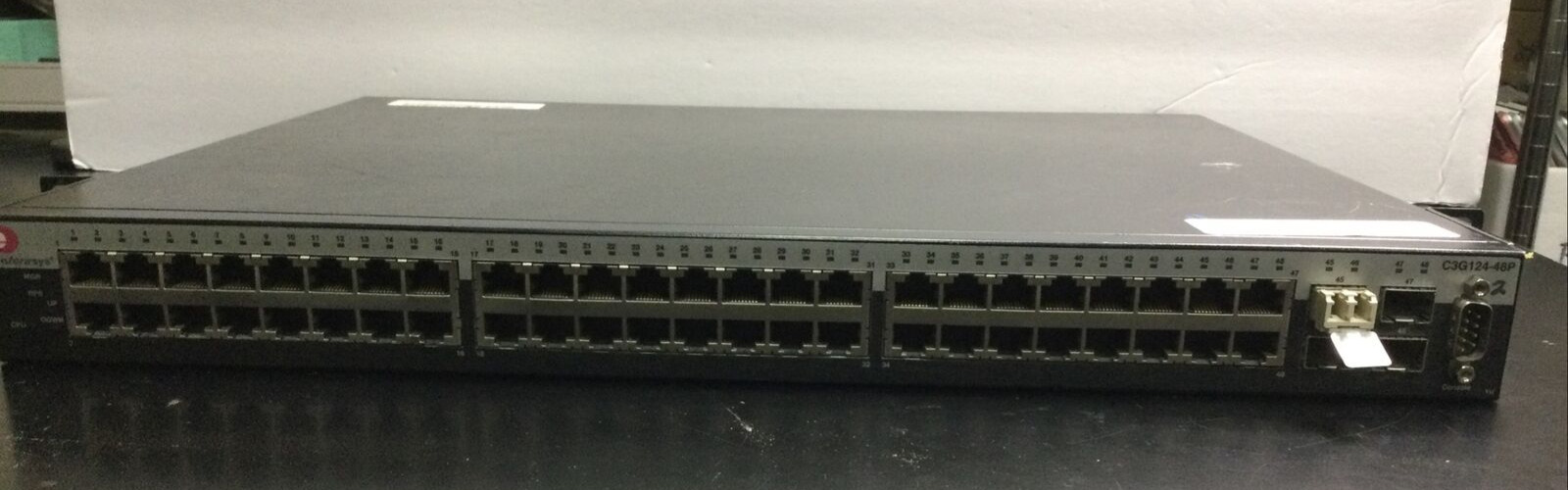 Enterasys SecureStack C3 48-Port External Managed Network Switch C3G124-48