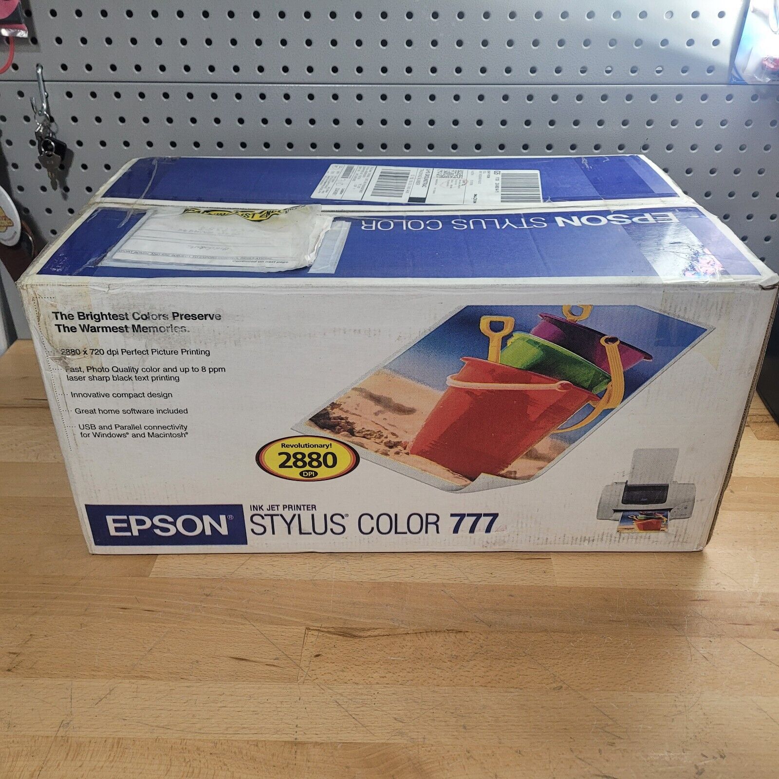 NEW Epson Ink Jet Printer Stylus Color 777  NEW FACTORY SEALED NEW A+