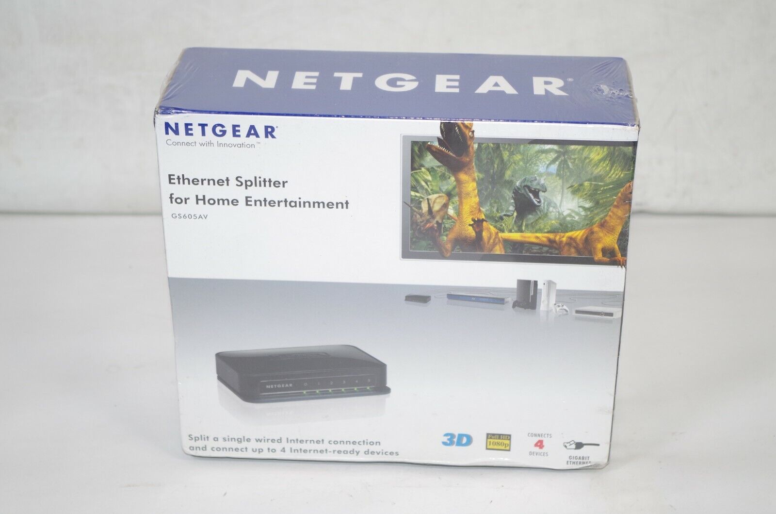 NetGear (GS605AV-100NAS) 5-Ports External Switch