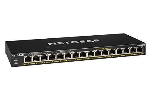 Netgear GS316PP Ethernet Switch (GS316PP100NAS)