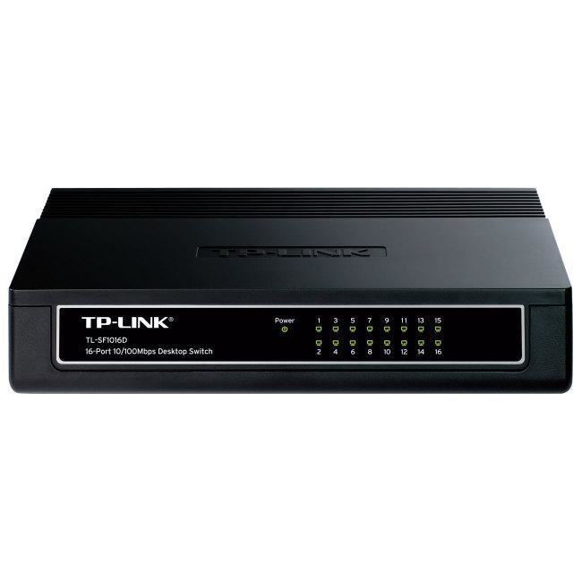 TP-Link TL-SF1016D 16-Port 10-100Mbps Desktop Switch
