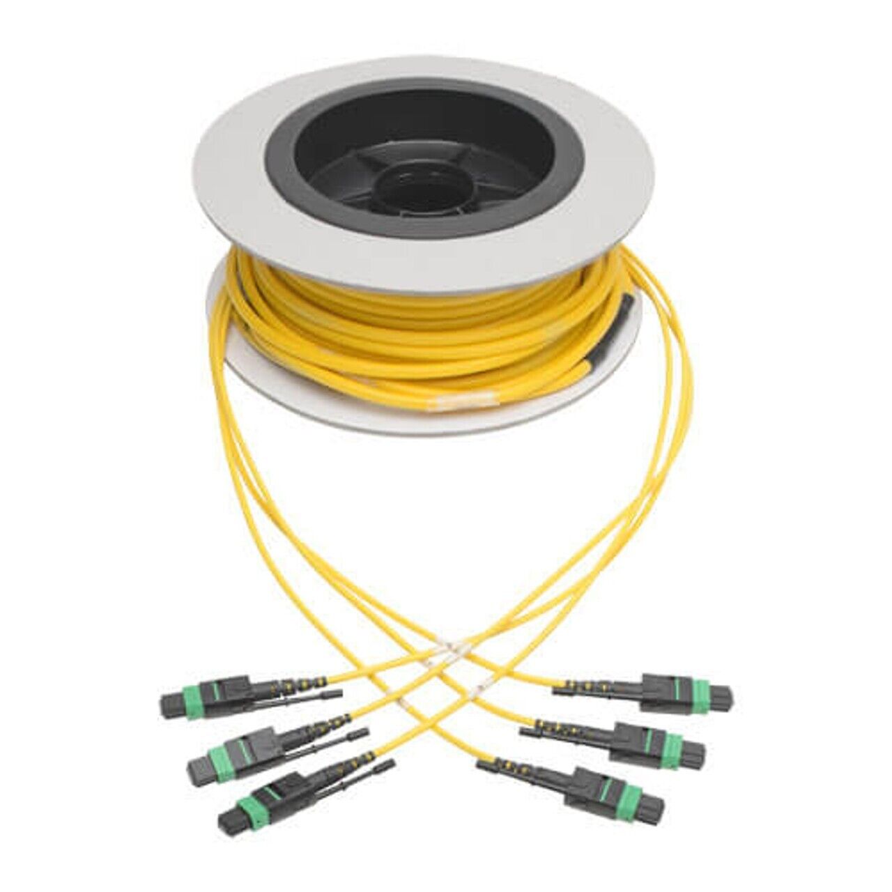 Tripp-Lite N392-15M-3X8-AP MTP/MPO APC Singlemode Slim Trunk Cable 40/100 Gbe