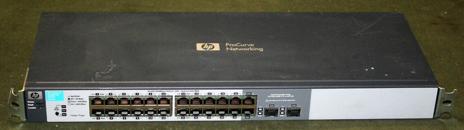 HP J9450A ProCurve 1810G-24 24 x Gigabit Ethernet 2 x SFP Managed Switch