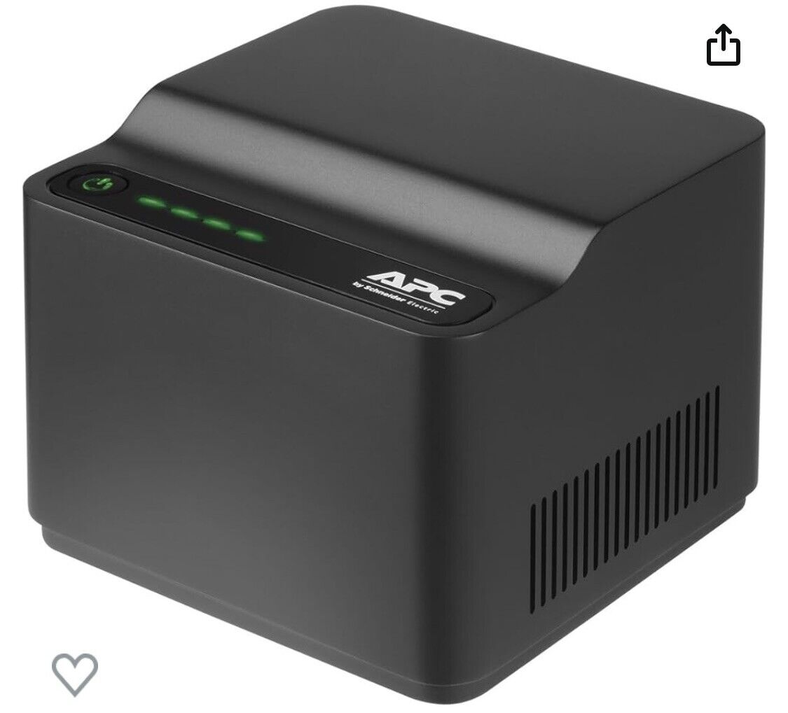 APC UPS Back-Ups Connect CP 12142LI Black Power Battery Back-Up Modem/Router