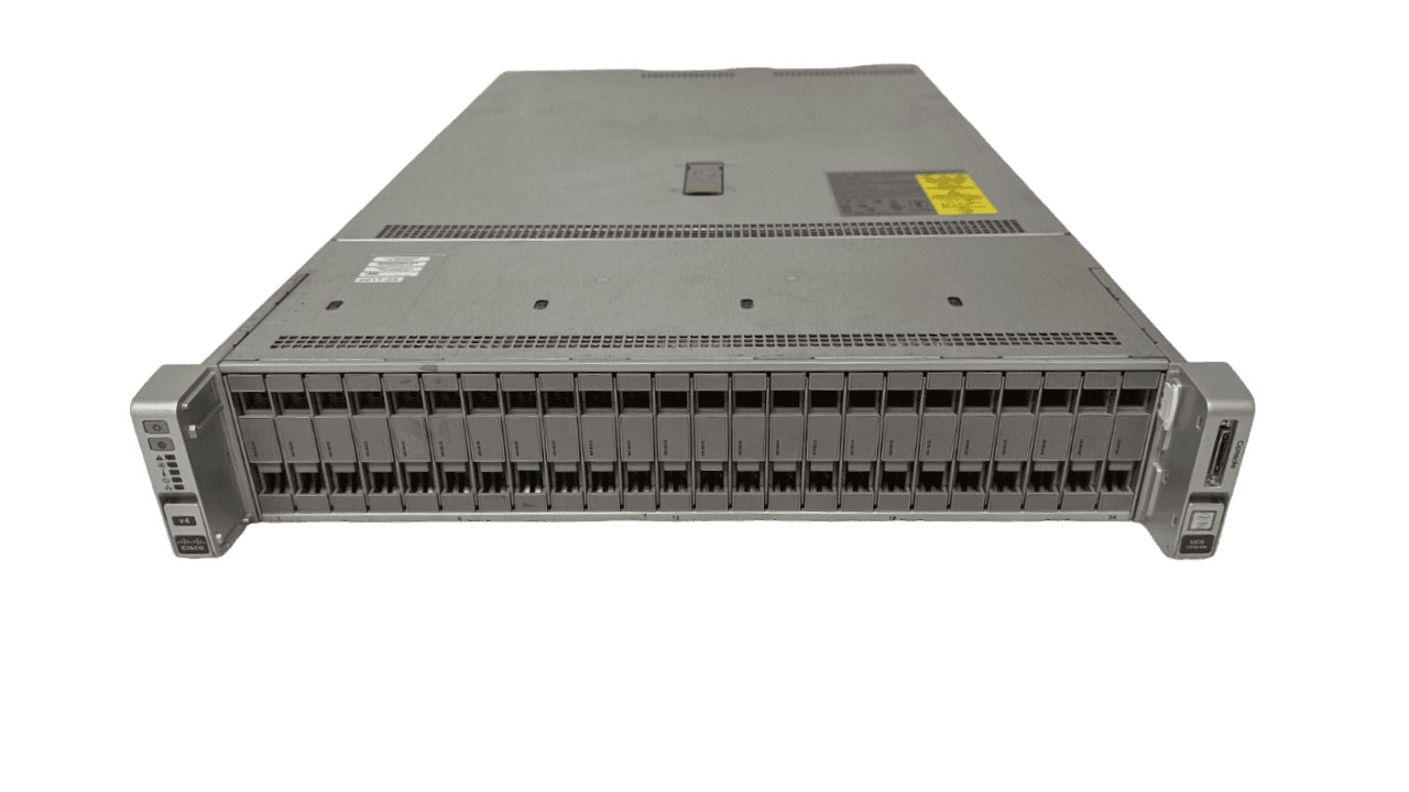 Cisco C240 M4 2x Xeon E5-2690 v3 2.6ghz 24-Cores / 64gb / MRAID / 2x 300gb
