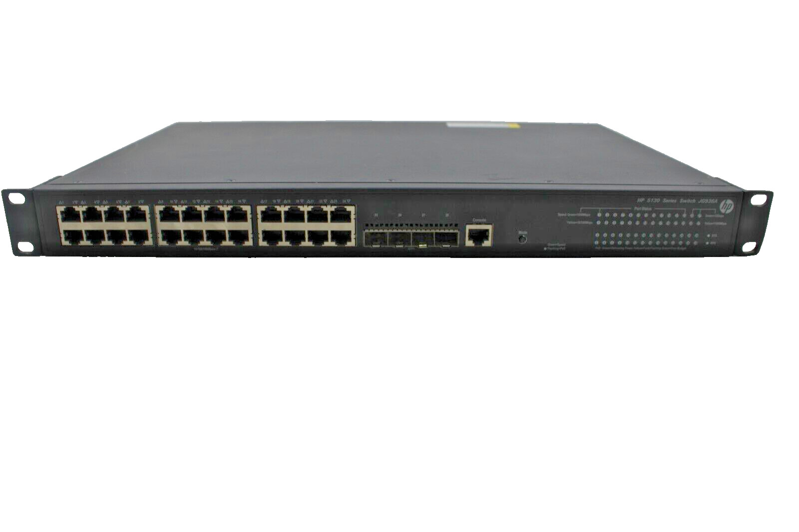 HP JG936A Flexnetwork 5130-24G PoE+ 24-Port Gigabit Network Switch TESTED