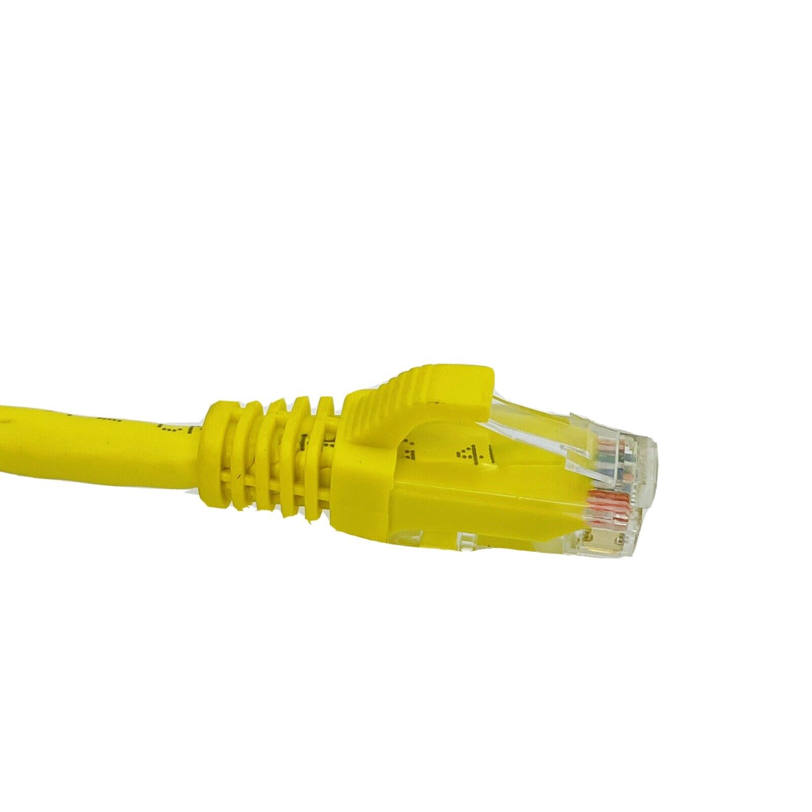 Legrand Quiktron 12ft Cat6 Yellow Snagless Patch Cord Cable LAN Network UTP