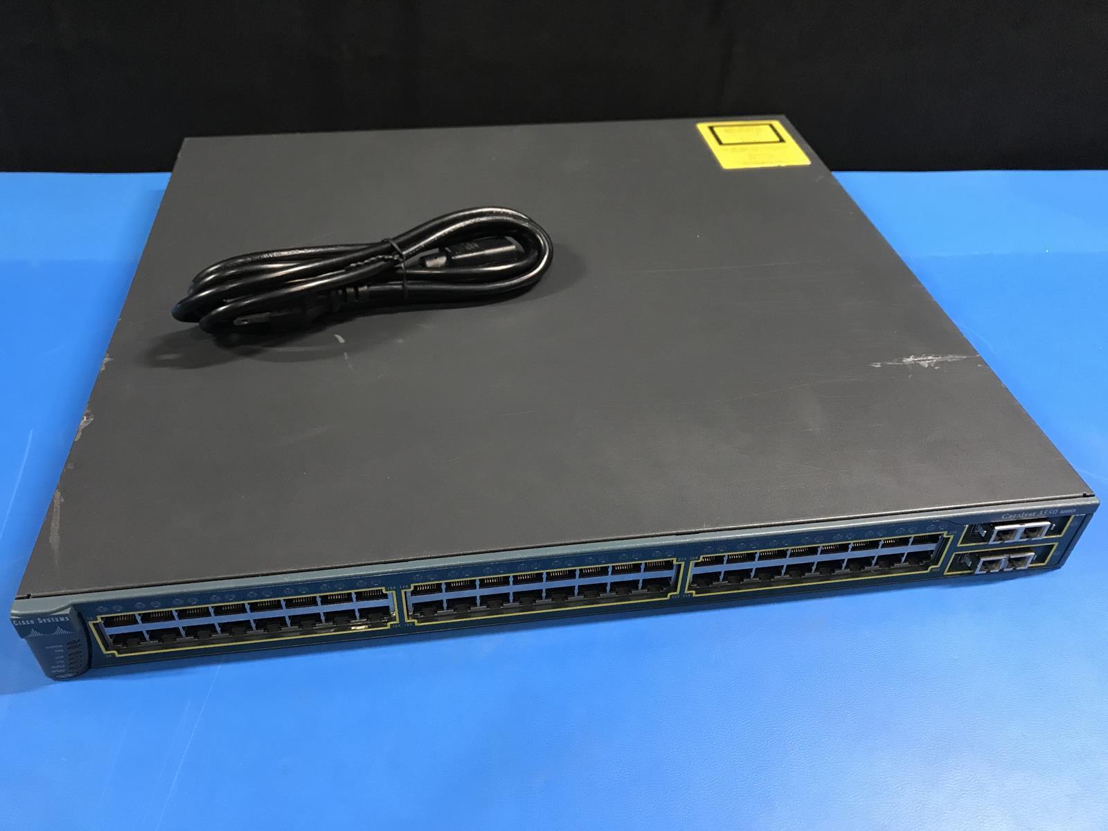 Cisco WS-C3550-48-SMI 3550 48 Port SMI Network Switch