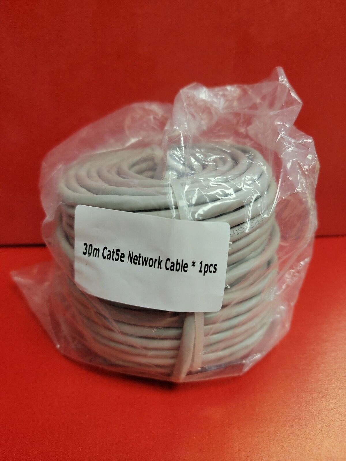 Lorex OEM Cat 5e Ethernet Network Cable GRAY 100ft (30m) Factory NEW SEALED