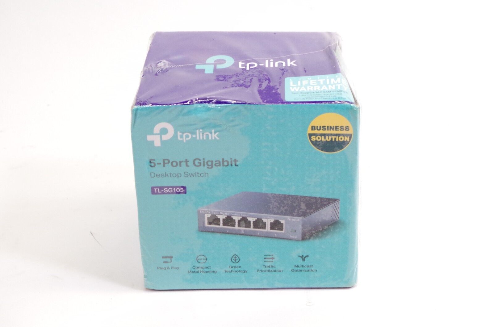 TP-LINK TL-SG105 5-Port 10/100/1000Mbps Desktop Gigabit 