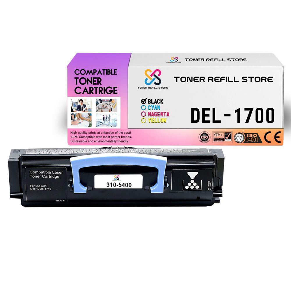 TRS 310-5400 Black Compatible for Dell 1700 1700n 1710 Toner Cartridge