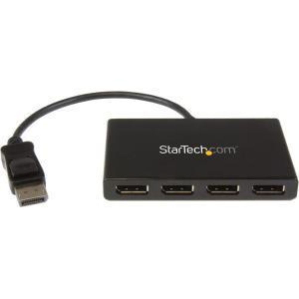 StarTech DisplayPort to DisplayPort Multi-Monitor Splitter - 4-Port MST Hub