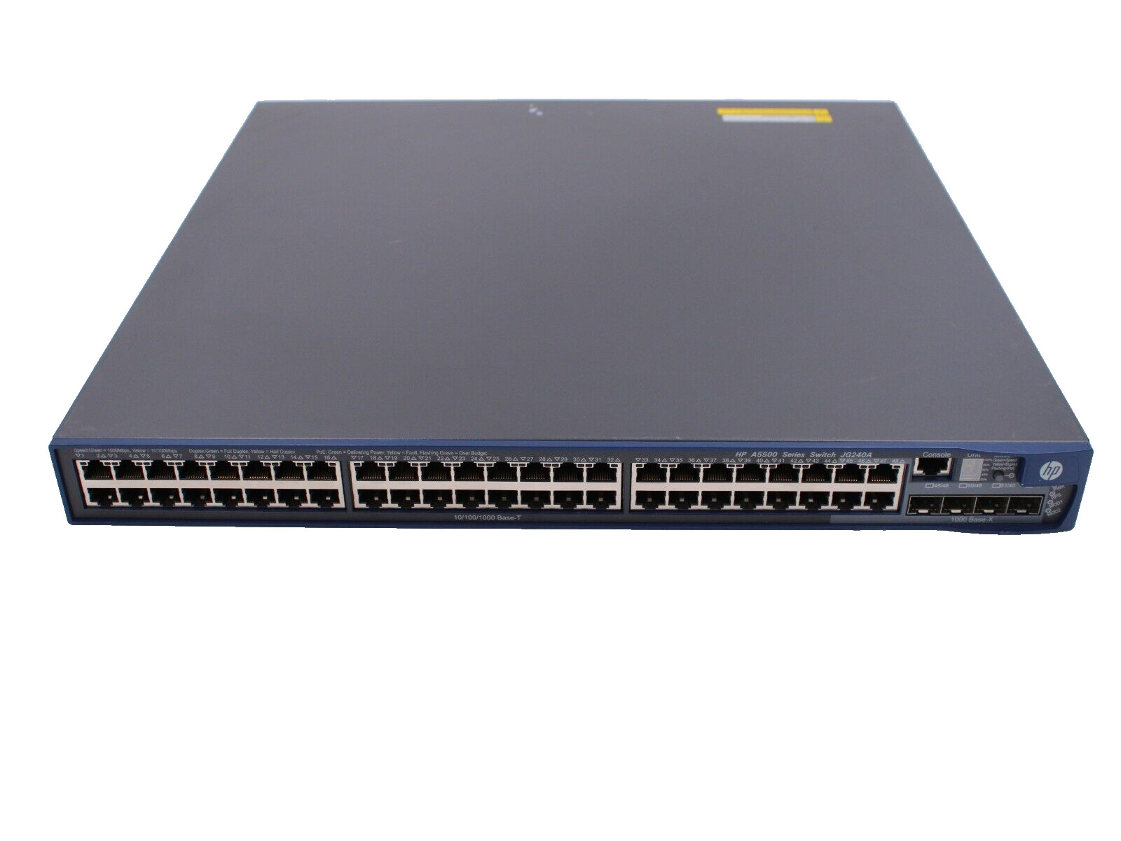 HP A5500-48G-POE 48-Port Gigabit Ethernet Switch JG240A