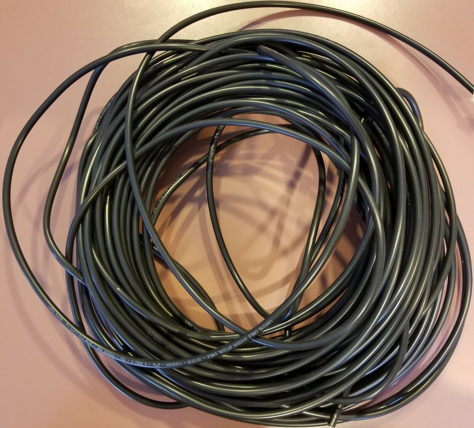 20 METER CORNING OPTICAL CABLE #11336090  -6 MM62;5 TB2 FREEDOM ONE  OFNR FT4