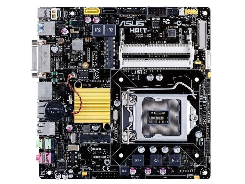 Asus H81T R2.0 Motherboard Mini-ITX Intel CPU Intel LGA 1151 16G DDR3H81