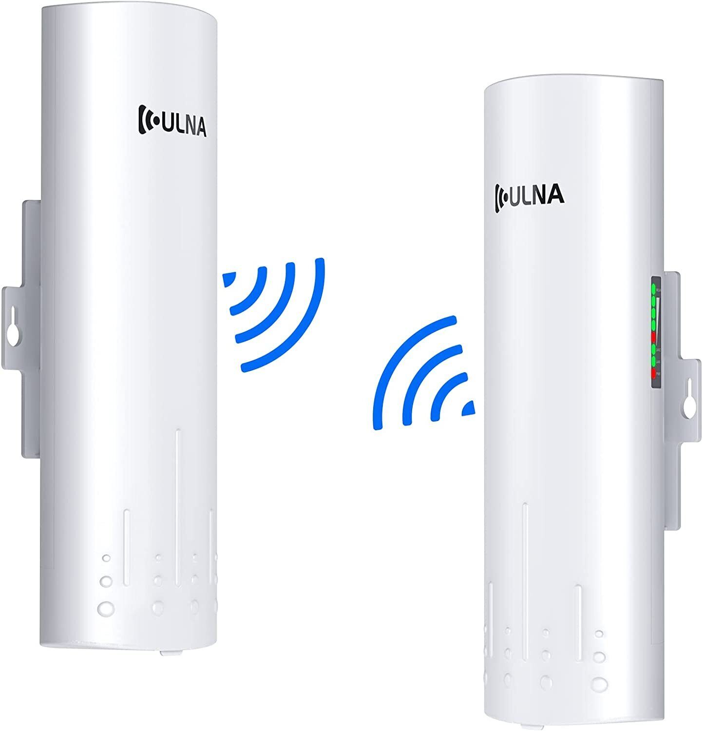 ULNA Gigabit Wireless Bridge Point to Point 5.8G CPE Outdoor WiFi Lang Range 3KM