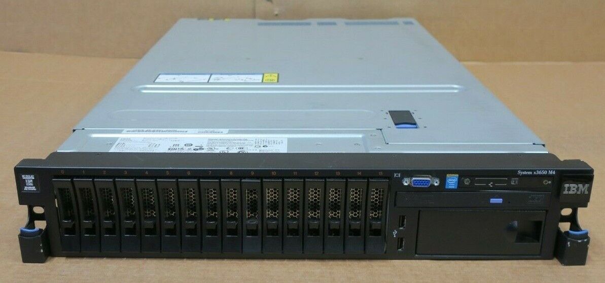 IBM System x3650 M4 7915-32G 2x 4C E5-2643 32GB Ram 8x 2.5\