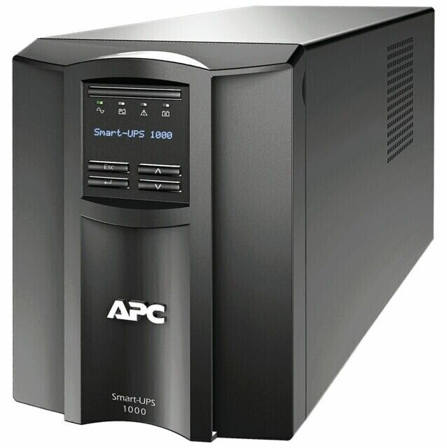NEW APC SMT1000C UPS 1000 VA LCD 120 V with SmartConnect