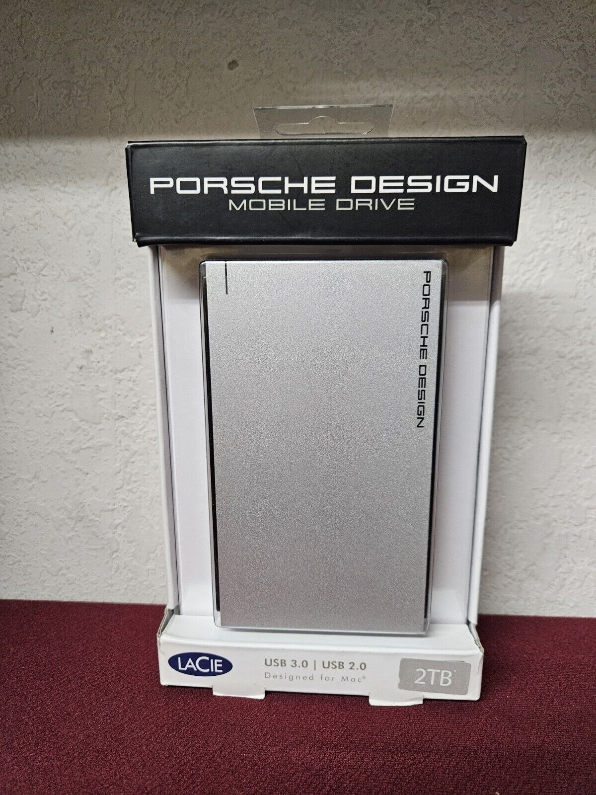 LaCie Porsche Design 2TB USB 3.0 External Hard Drive