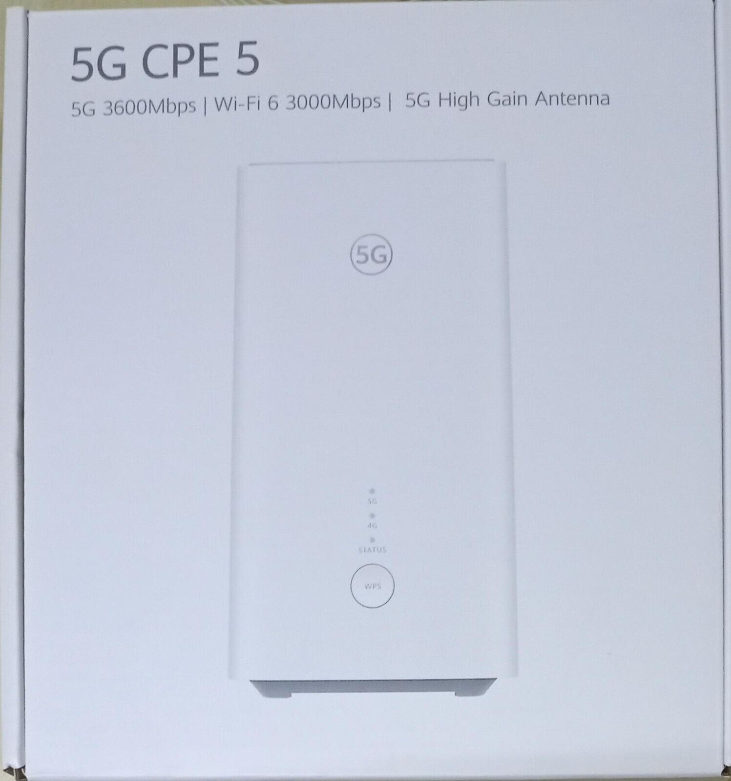 Unlocked Huawei 5G  H155-381 5G WIFI 6 CPE 5 3.6Gbps